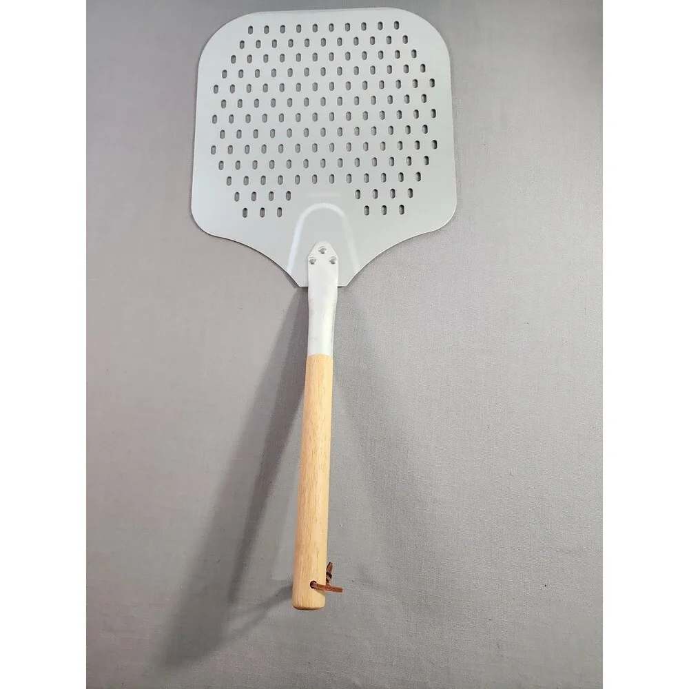 Aluminum Pizza Peel Metal - 12 x 14 Inch. Pizza Spatula for Oven